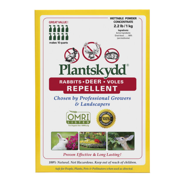 Plantskydd - Wettable Powder Concentrate - Deer, Rabbits, Voles - Animal Repellent